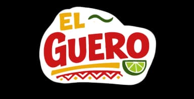 El Guero Mexican food truck logo with colorful branding